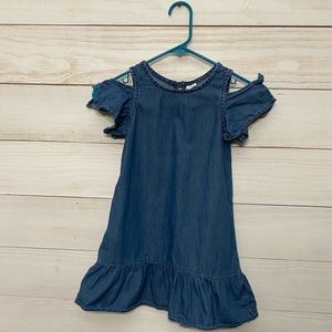Crazy 8 girls' size 6 denim dress